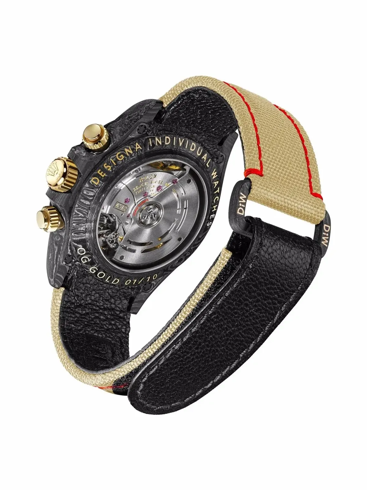 DiW (Designa Individual Watches) Daytona OG - ゴールド - 画像4