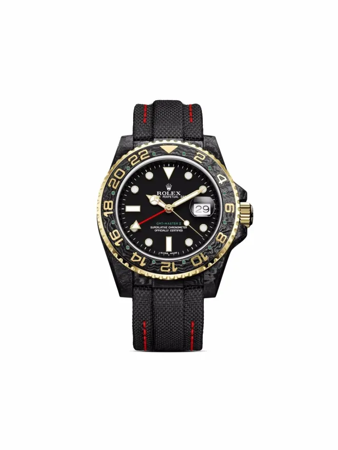 DiW (Designa Individual Watches) DiW (Designa Individual Watches) カスタム DiW GMT-Master II Golden Speedster 40mm ブラックの商品画像