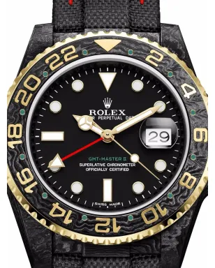 DiW (Designa Individual Watches) カスタム DiW GMT-Master II Golden Speedster 40mm ブラック - サムネイル2