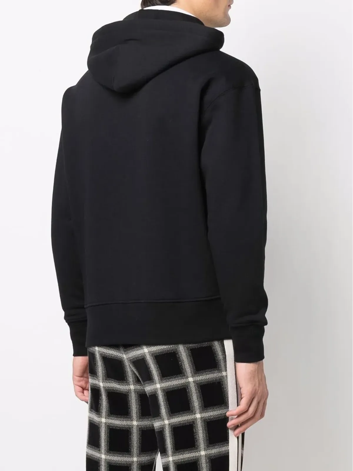 MSGM ロゴプリント コットン フーディ - 画像4