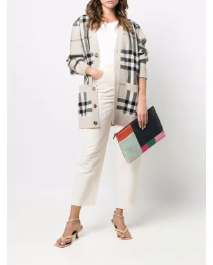 CHANEL Pre-Owned CCカラー・ブロック クラッチバッグ - サムネイル2