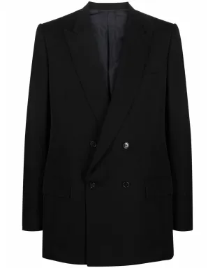 A.N.G.E.L.O. Vintage Cult 1970s ノッチド・ラペル ダブルブレスト ブレザー - ブラック - サムネイル1
