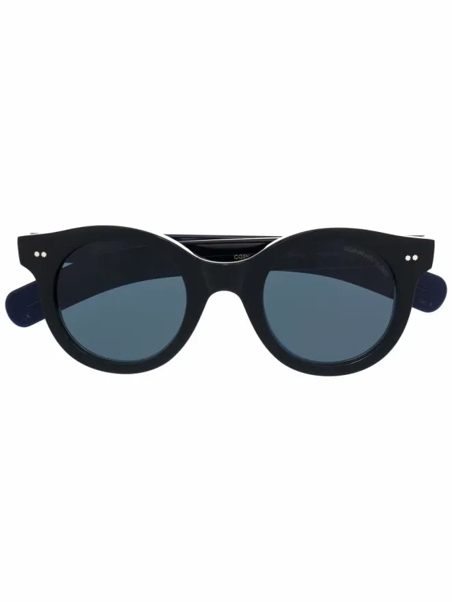 Cutler and Gross Cutler & Gross ラウンドサングラス 1390 ブラックの商品画像