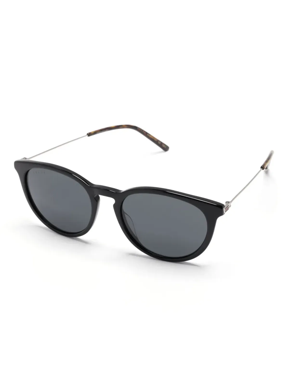 Gucci Eyewear キャットアイサングラス ブラック - 画像2