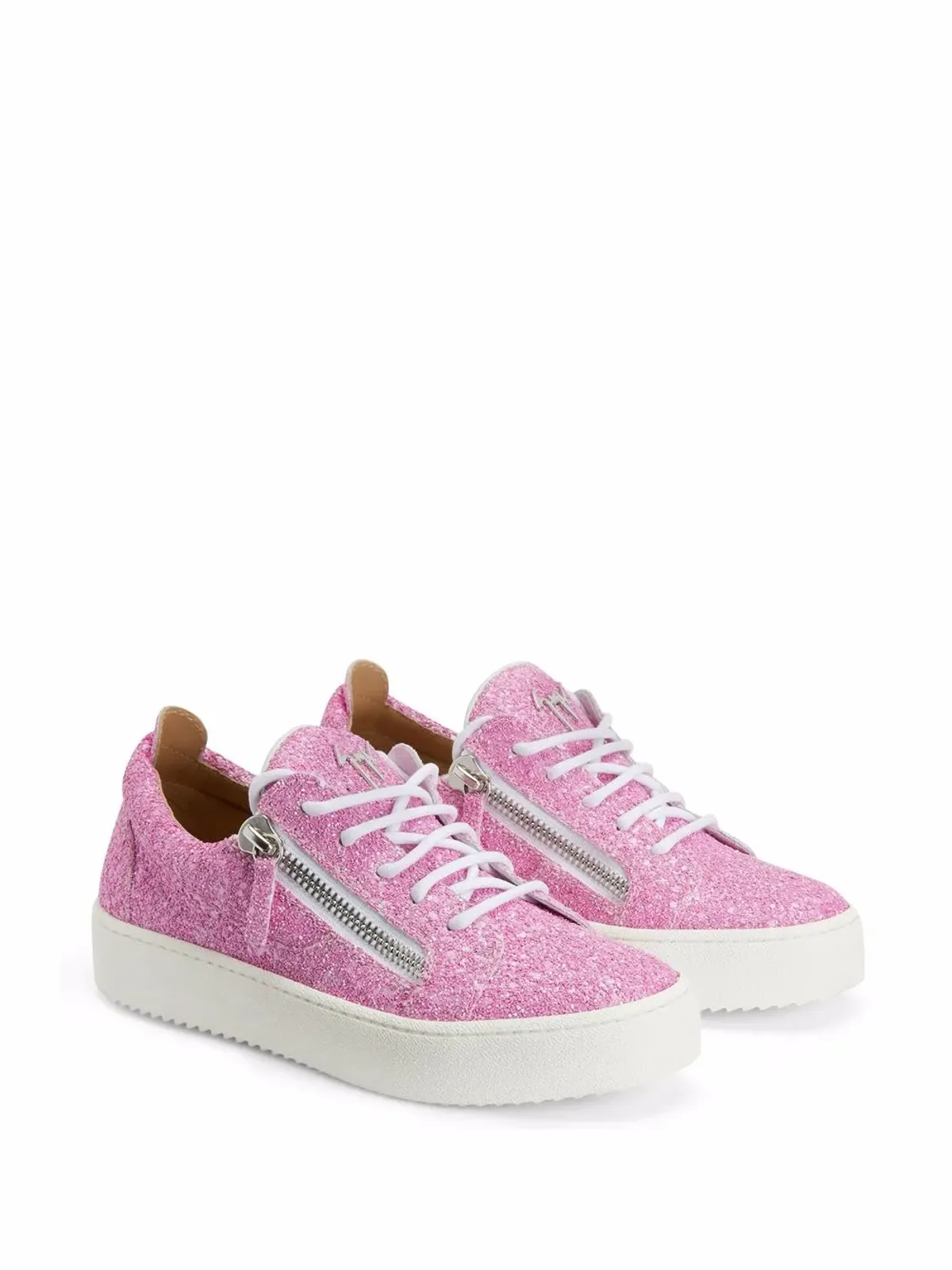 Giuseppe Zanotti ゲイル グリッター スニーカー - 画像2