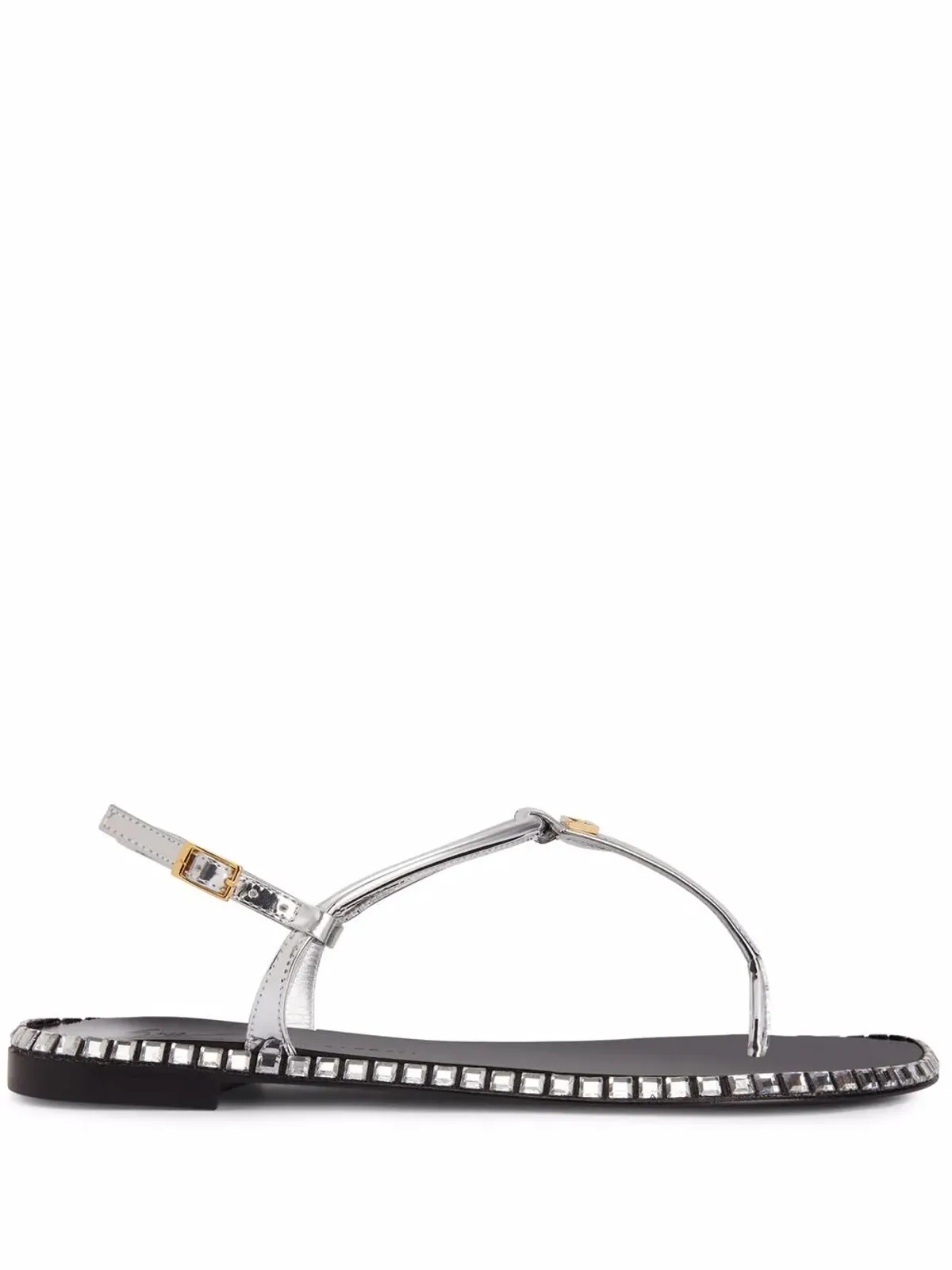 Giuseppe Zanotti ベルラトリックス レザーサンダル - 画像1