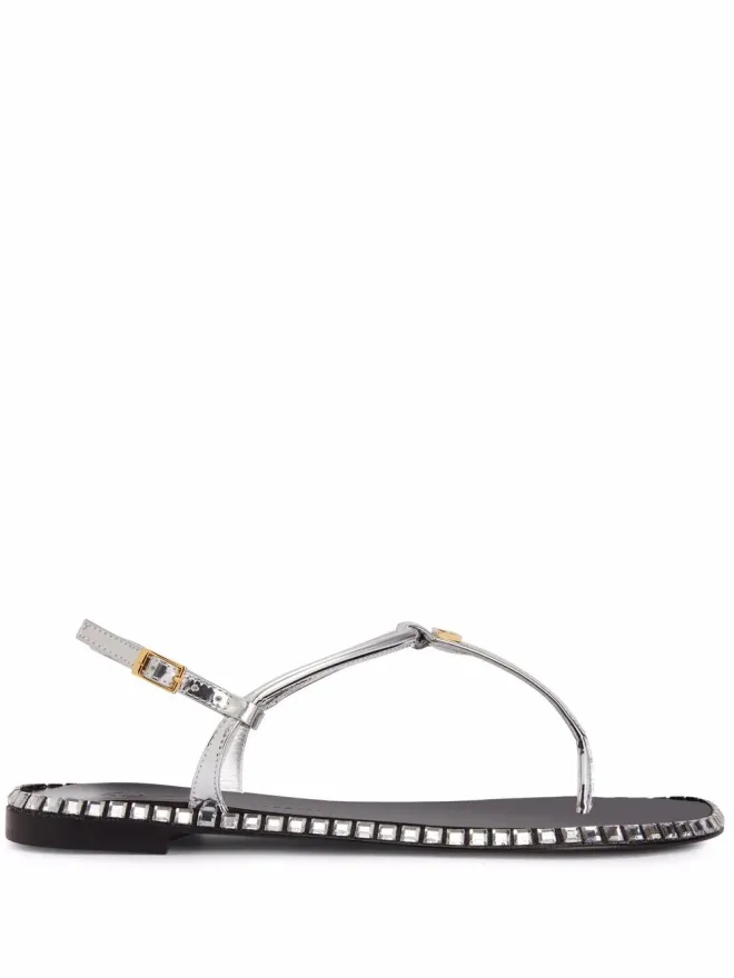 Giuseppe Zanotti Giuseppe Zanotti ベルラトリックス レザーサンダルの商品画像