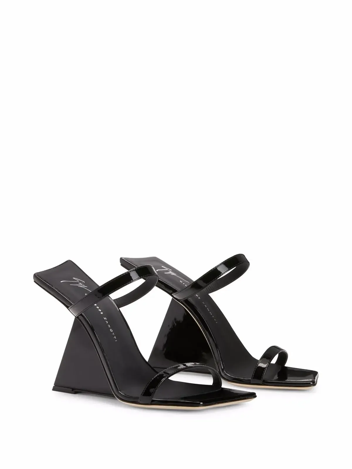 Giuseppe Zanotti リリイ・ボレア ウェッジサンダル - 画像2