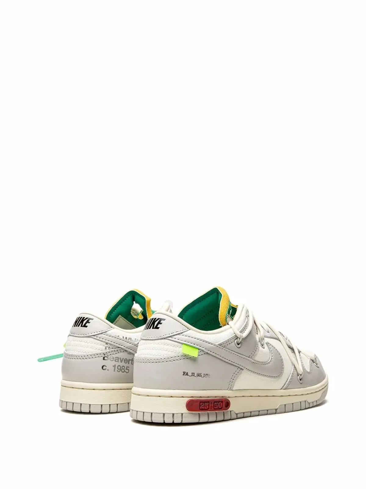 Nike X Off-White Dunk Low スニーカー - 画像3