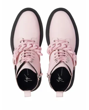 Giuseppe Zanotti アドリック チェーン・トリム コンバットブーツ - サムネイル4
