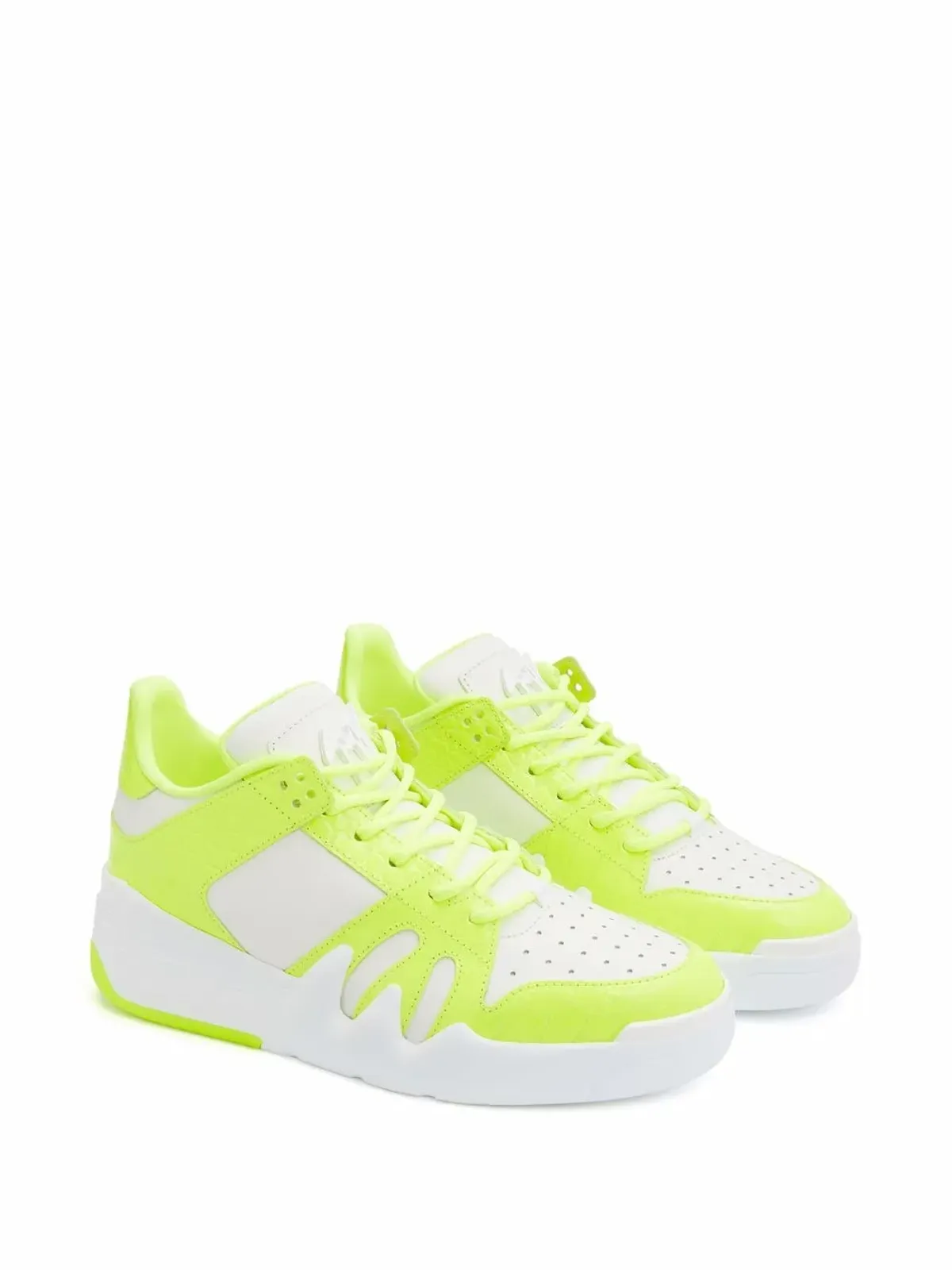 Giuseppe Zanotti タロン ロー・トップ レザー スニーカー - 画像2