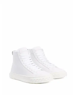 Giuseppe Zanotti エコブレバー レースアップ ハイトップスニーカー - ホワイト - サムネイル2