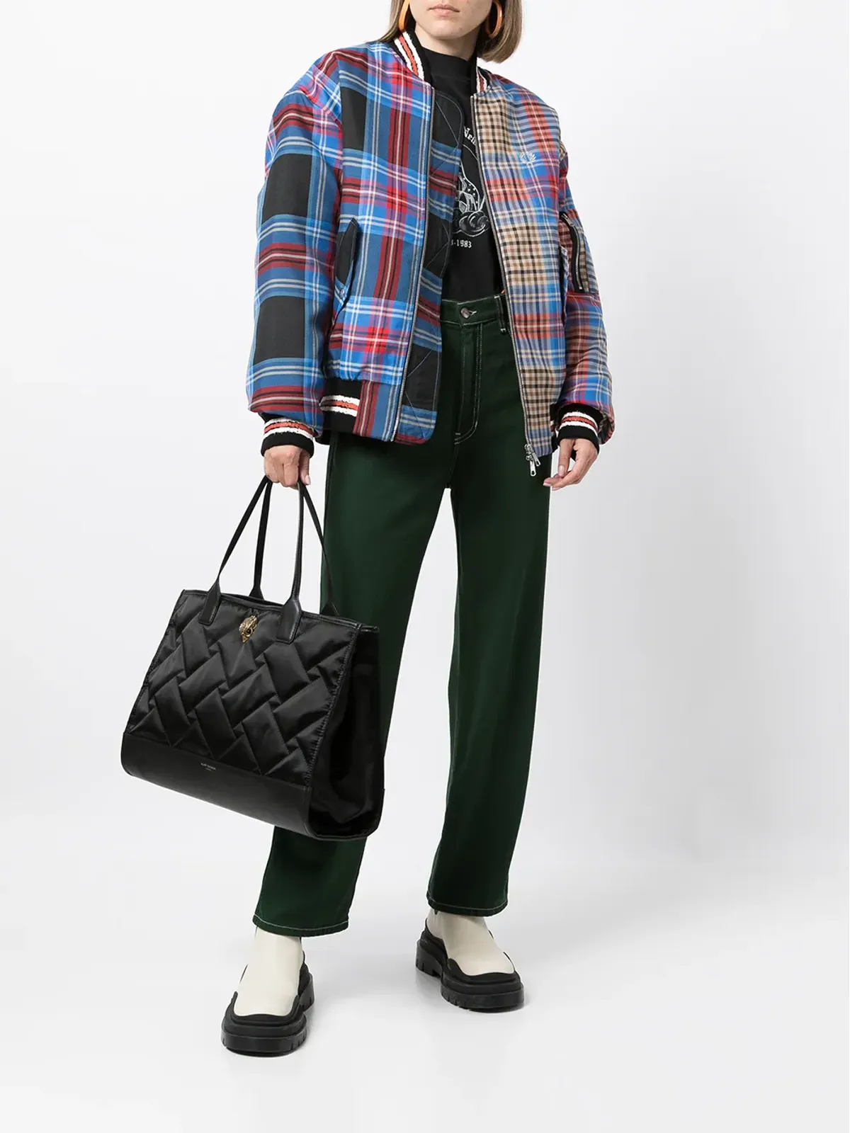 Kurt Geiger London リサイクルSQ ショッパー トートバッグ - 画像2