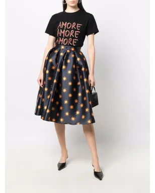 alessandro enriquez Amore 刺繍ロゴ Tシャツ - サムネイル2