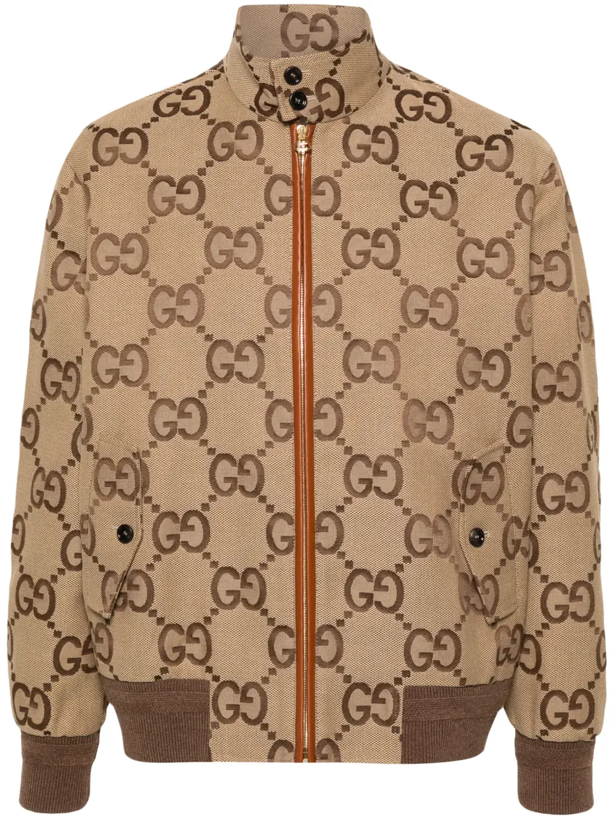 Gucci ジャンボGGキャンバスジャケット - 画像1