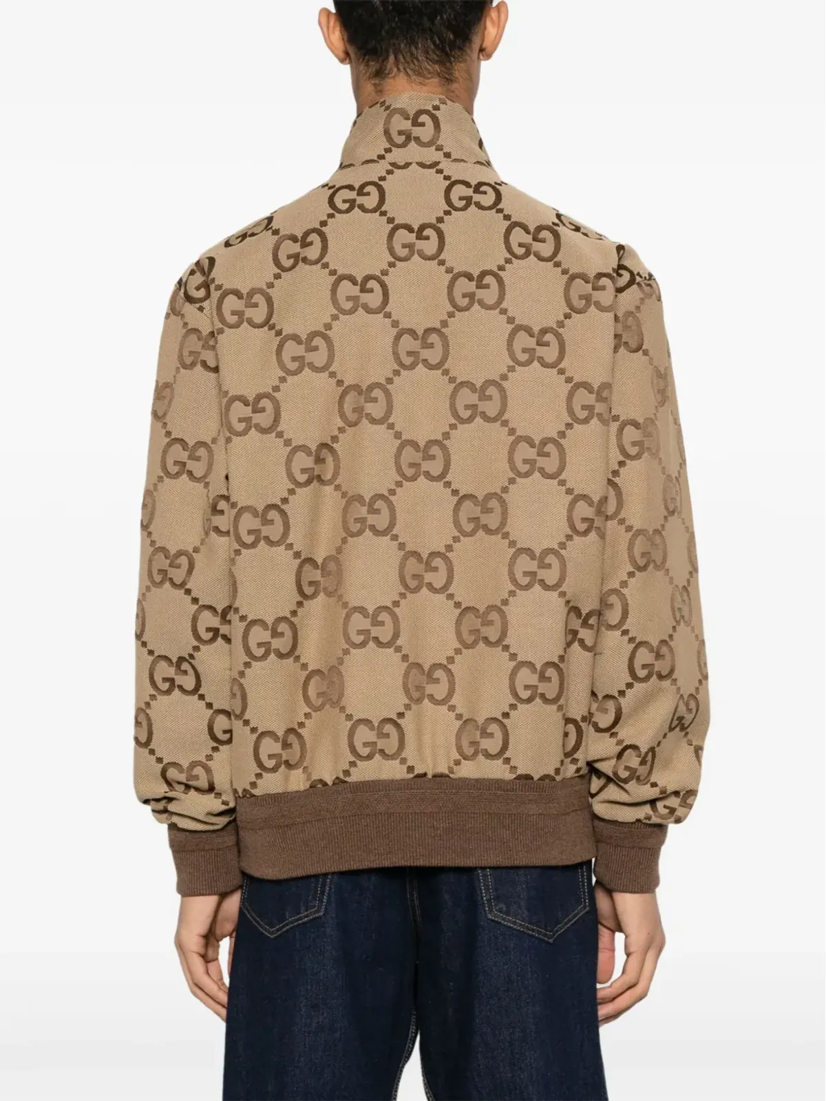 Gucci ジャンボGGキャンバスジャケット - 画像4