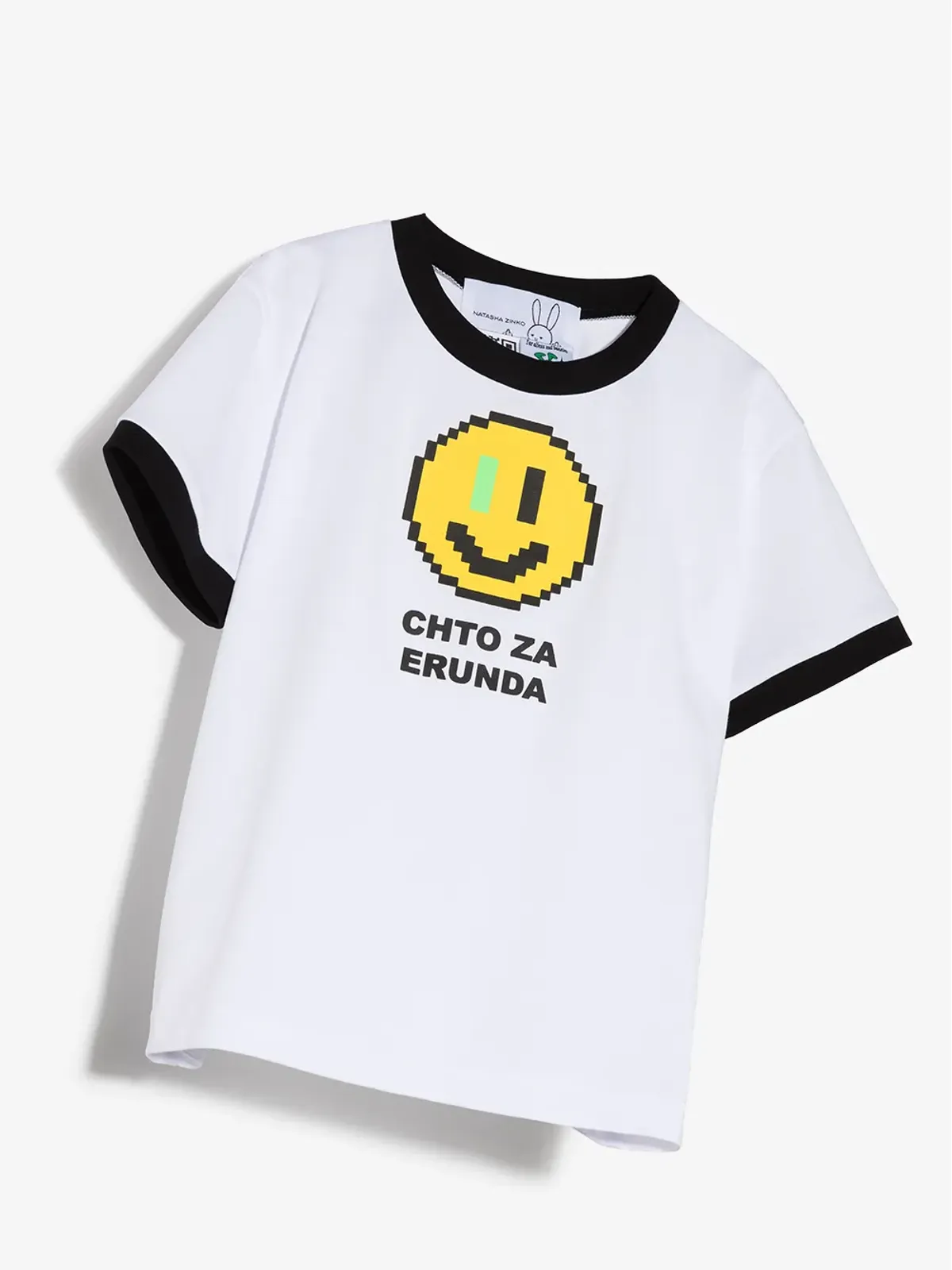 Natasha Zinko Kids スマイリープリント Tシャツ - 画像2