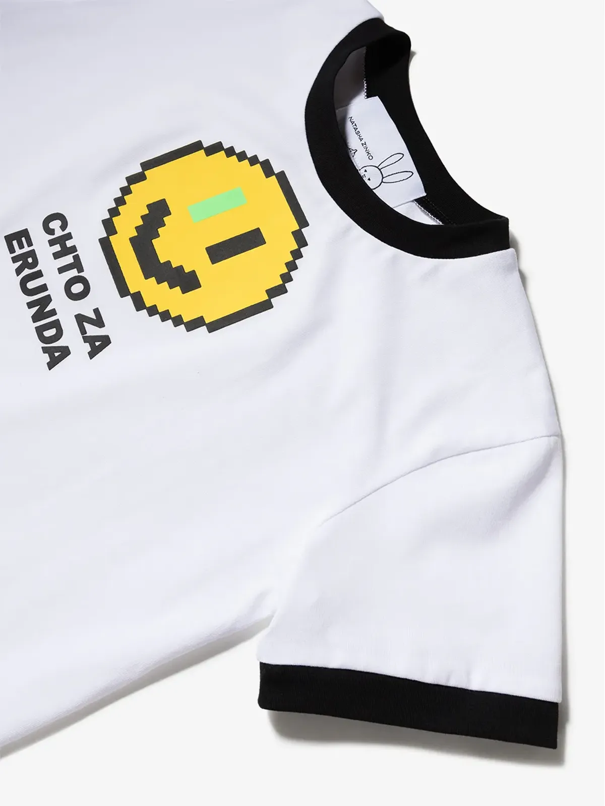 Natasha Zinko Kids スマイリープリント Tシャツ - 画像3