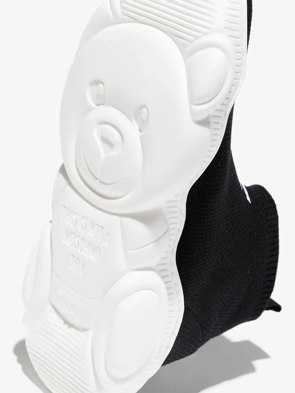 Moschino Kids テディベア ロゴ スニーカー - 画像3