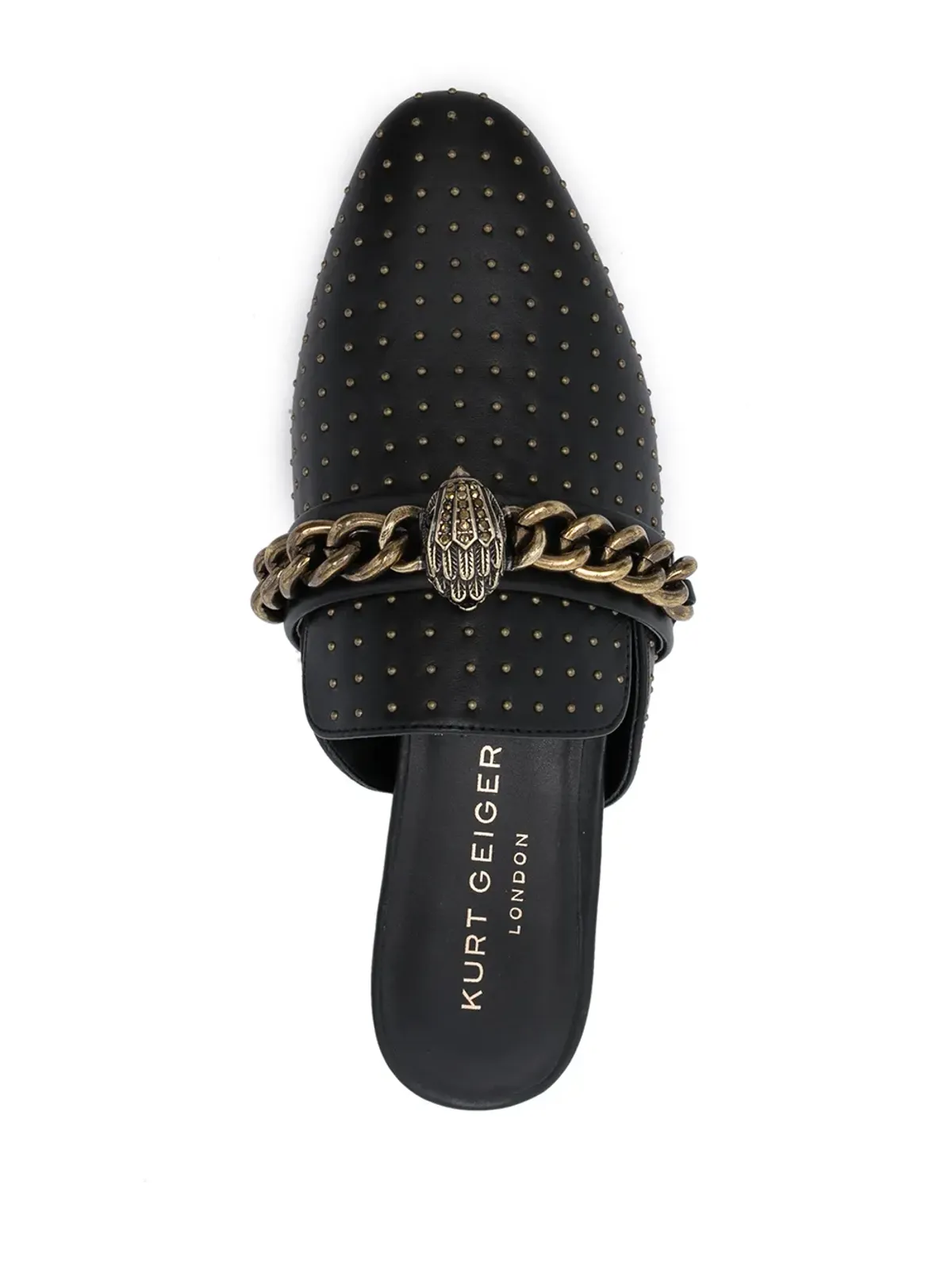 Kurt Geiger London チェルシー チェーンストラップ ミュール - 画像4