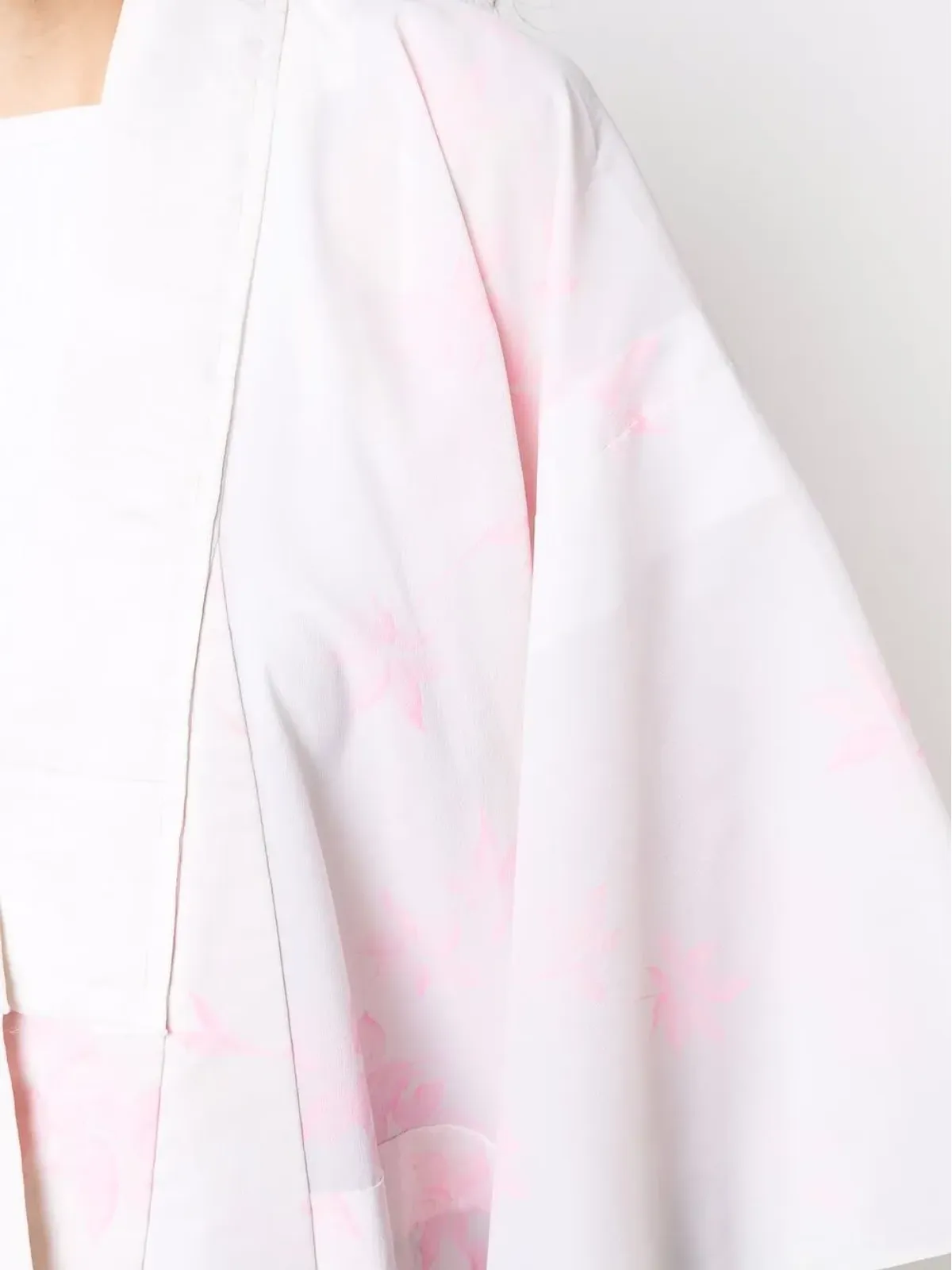 A.N.G.E.L.O. Vintage Cult 1980s 花柄プリント スクエアスリーブ コート - White - 画像5