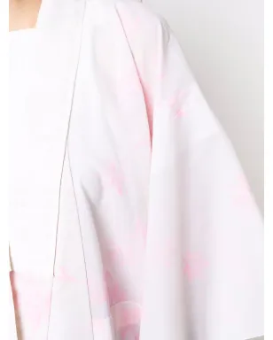 A.N.G.E.L.O. Vintage Cult 1980s 花柄プリント スクエアスリーブ コート - White - サムネイル5