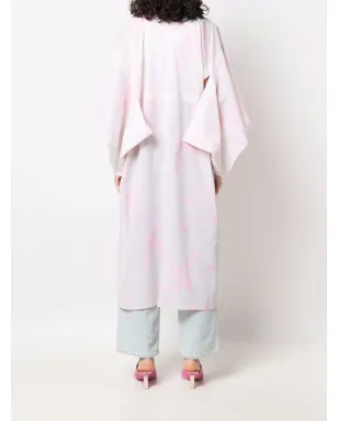 A.N.G.E.L.O. Vintage Cult 1980s 花柄プリント スクエアスリーブ コート - White - サムネイル4