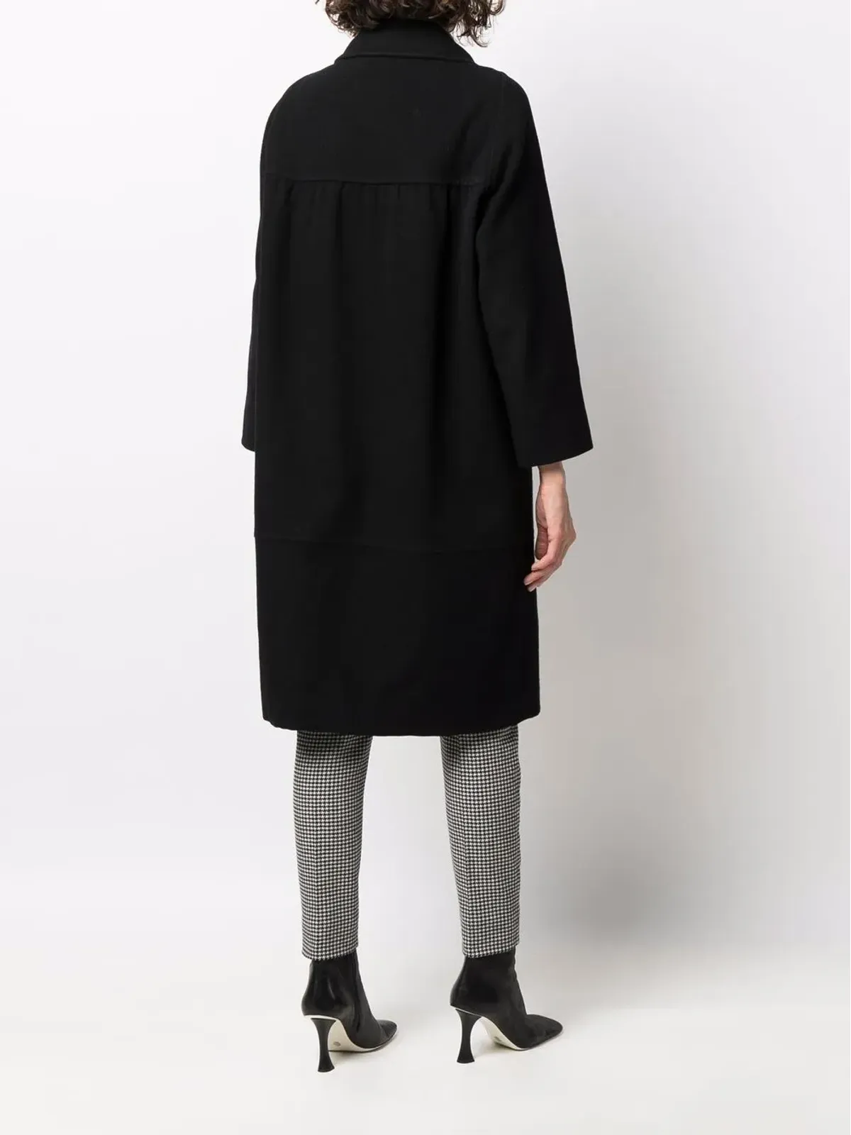 Dries Van Noten ビンテージ 1990年代 シングルブレストコート ブラック - 画像4