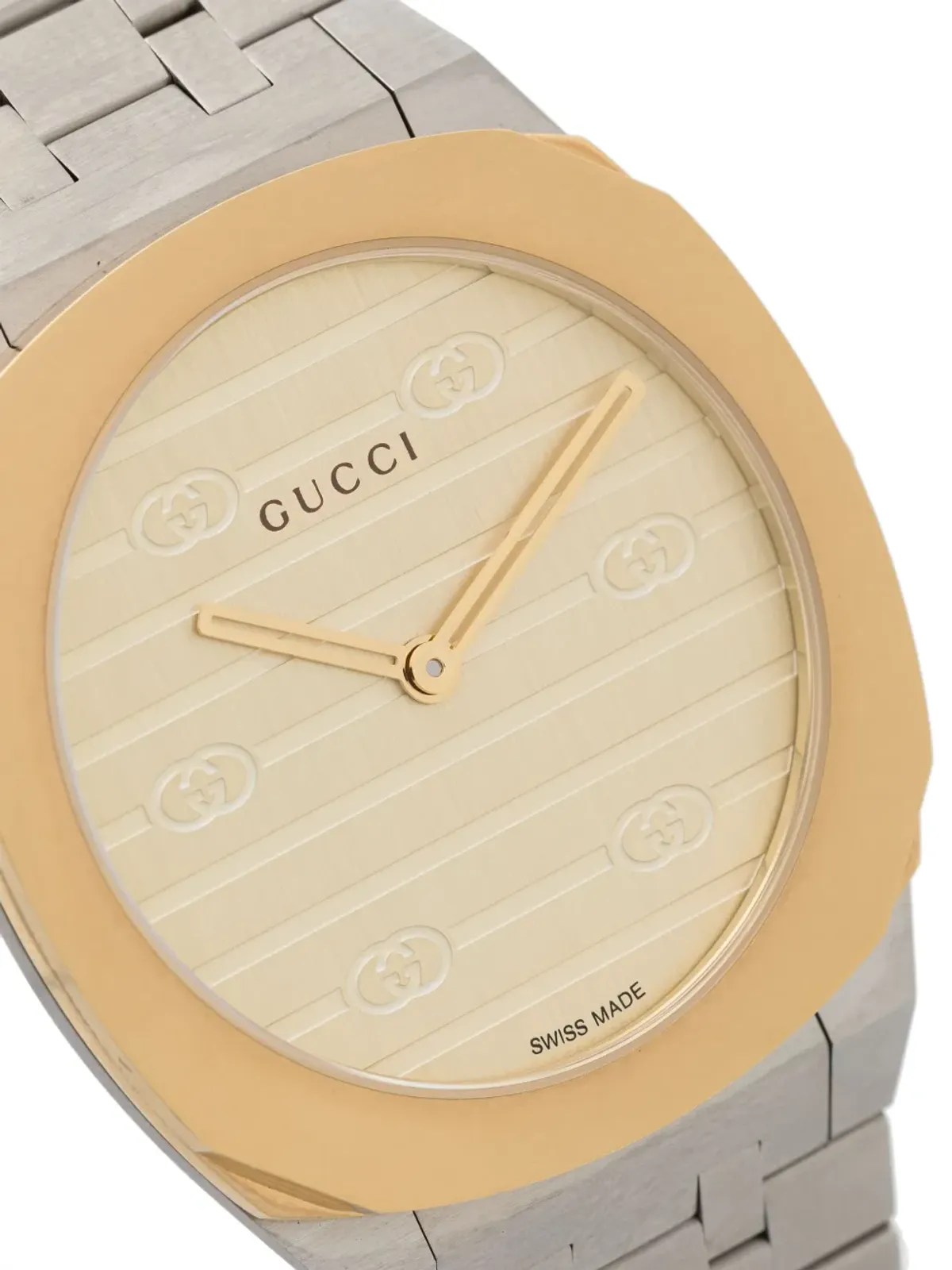 Gucci 25H ゴールド腕時計 - 画像4