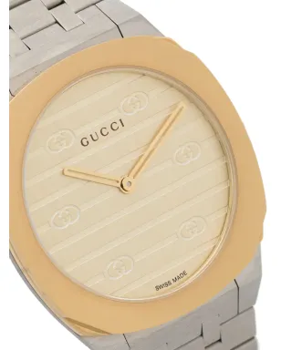 Gucci 25H ゴールド腕時計 - サムネイル4