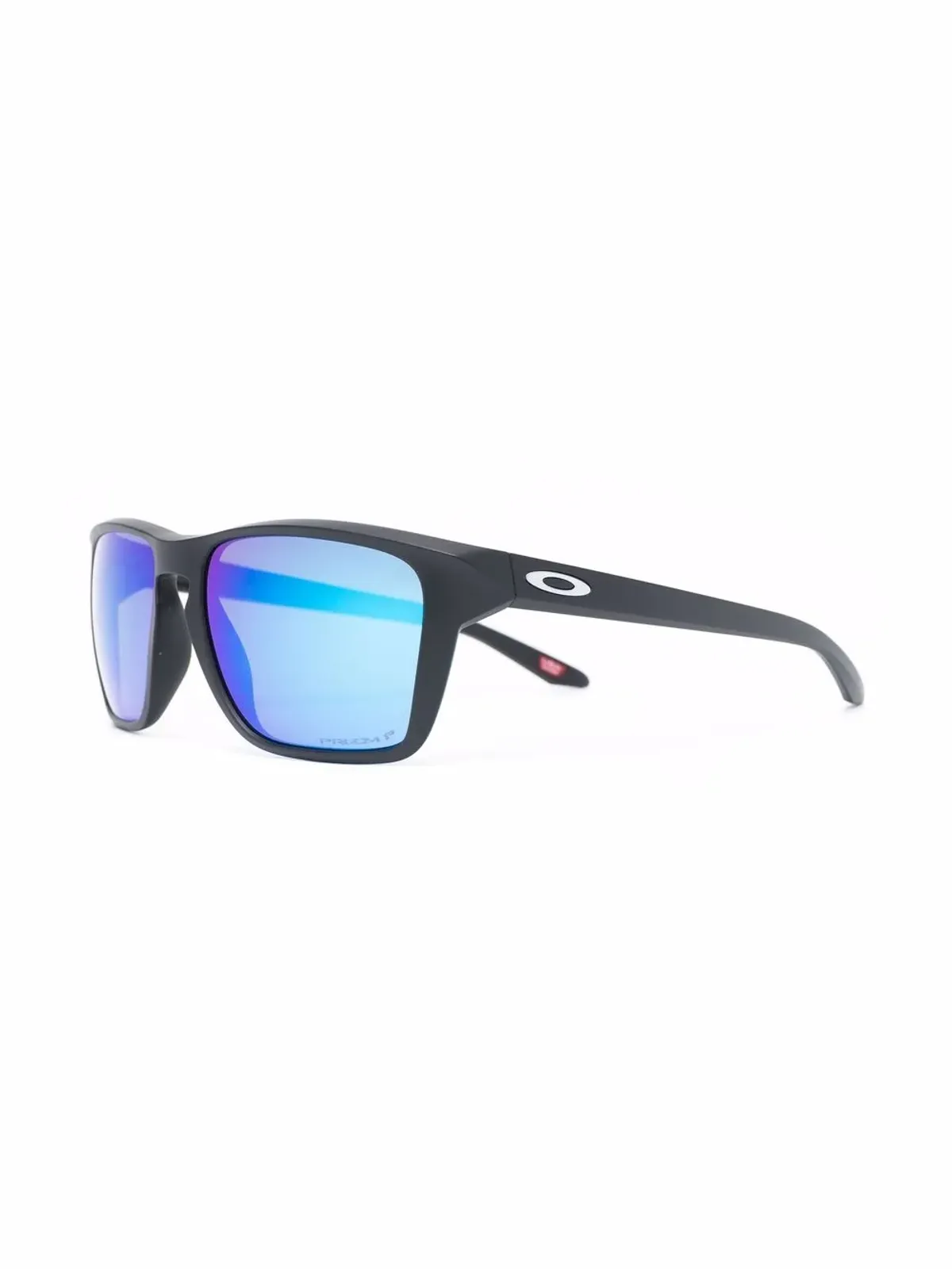 Oakley Sylas レクタンギュラーフレーム サングラス - ブラック - 画像2