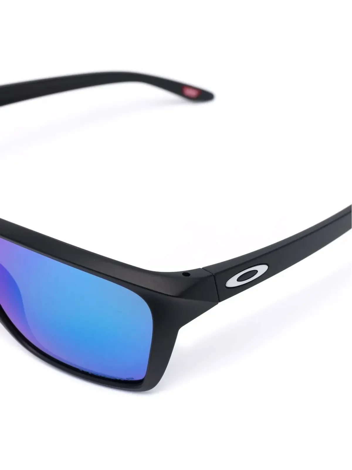Oakley Sylas レクタンギュラーフレーム サングラス - ブラック - 画像3