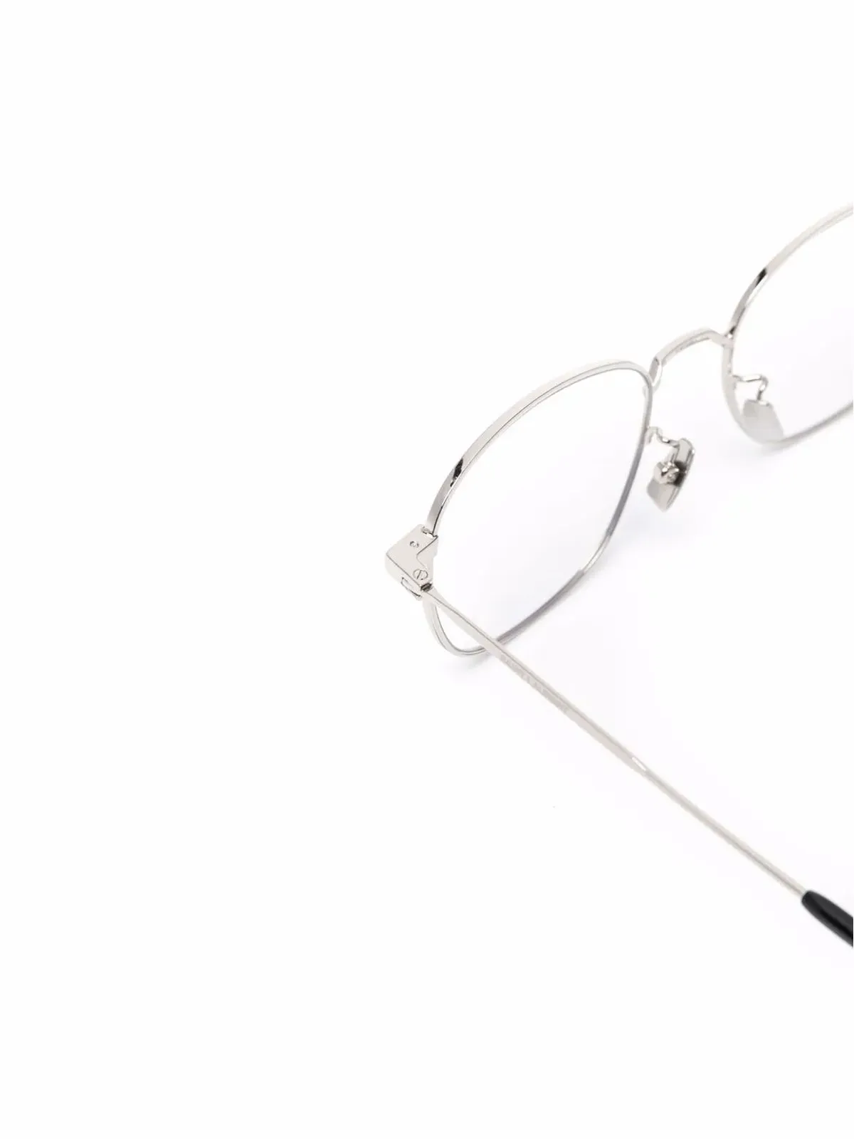 Saint Laurent Eyewear ラウンドフレーム眼鏡 - 画像3