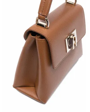 Furla 1927 レザー トートバッグ - ブラウン - サムネイル4