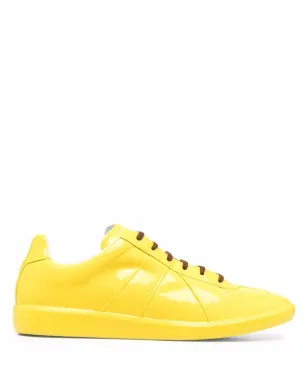 Maison Margiela Replica ハイシャインスニーカー - イエロー - サムネイル1