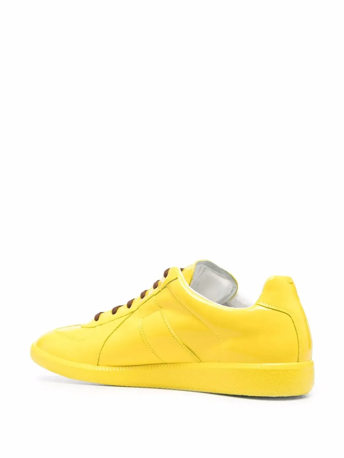 Maison Margiela Replica ハイシャインスニーカー - イエロー - 画像3