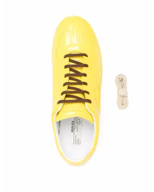 Maison Margiela Replica ハイシャインスニーカー - イエロー - サムネイル4