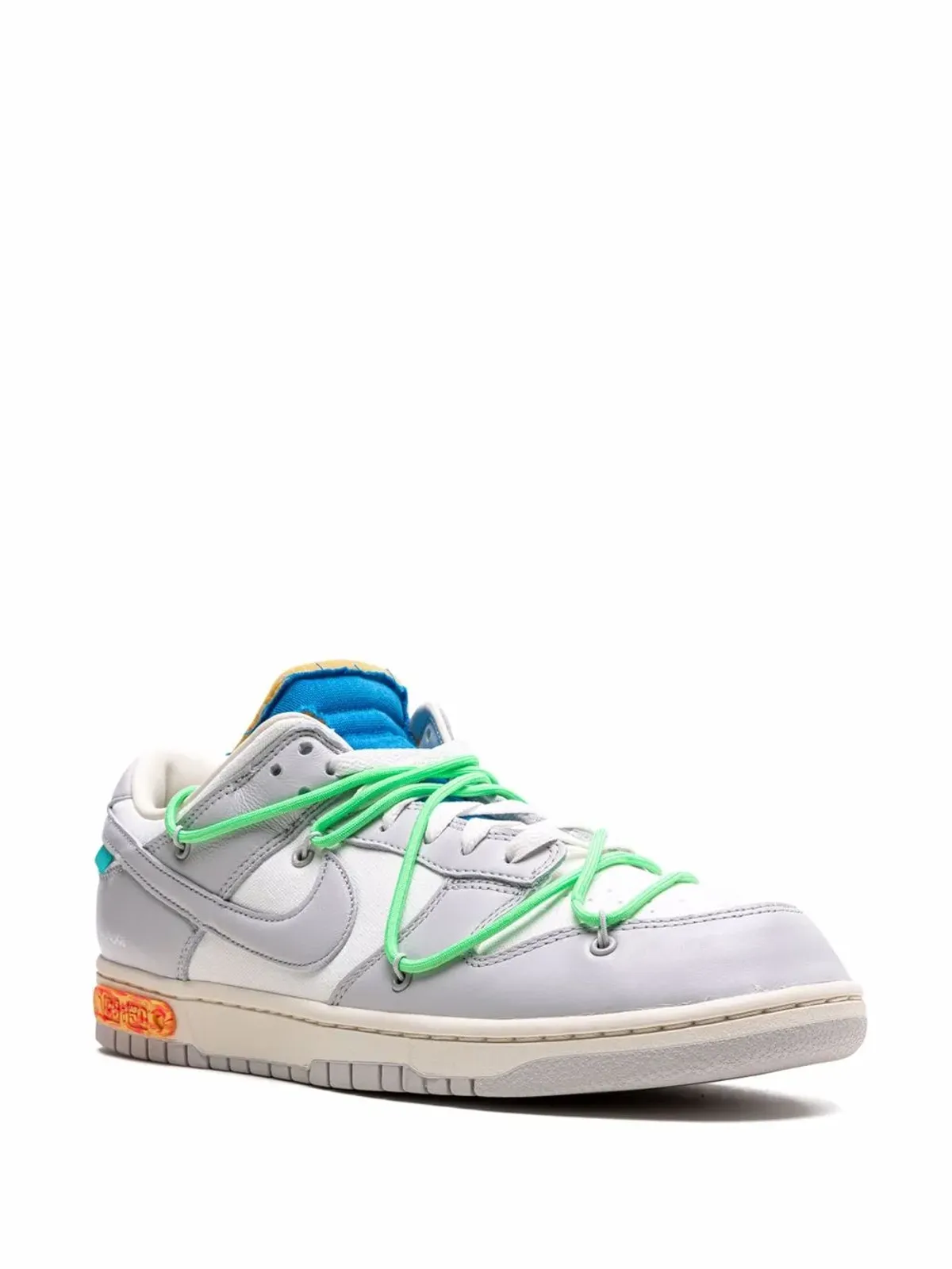 Nike X Off-White Dunk Low Lot 26 スニーカー - 画像2