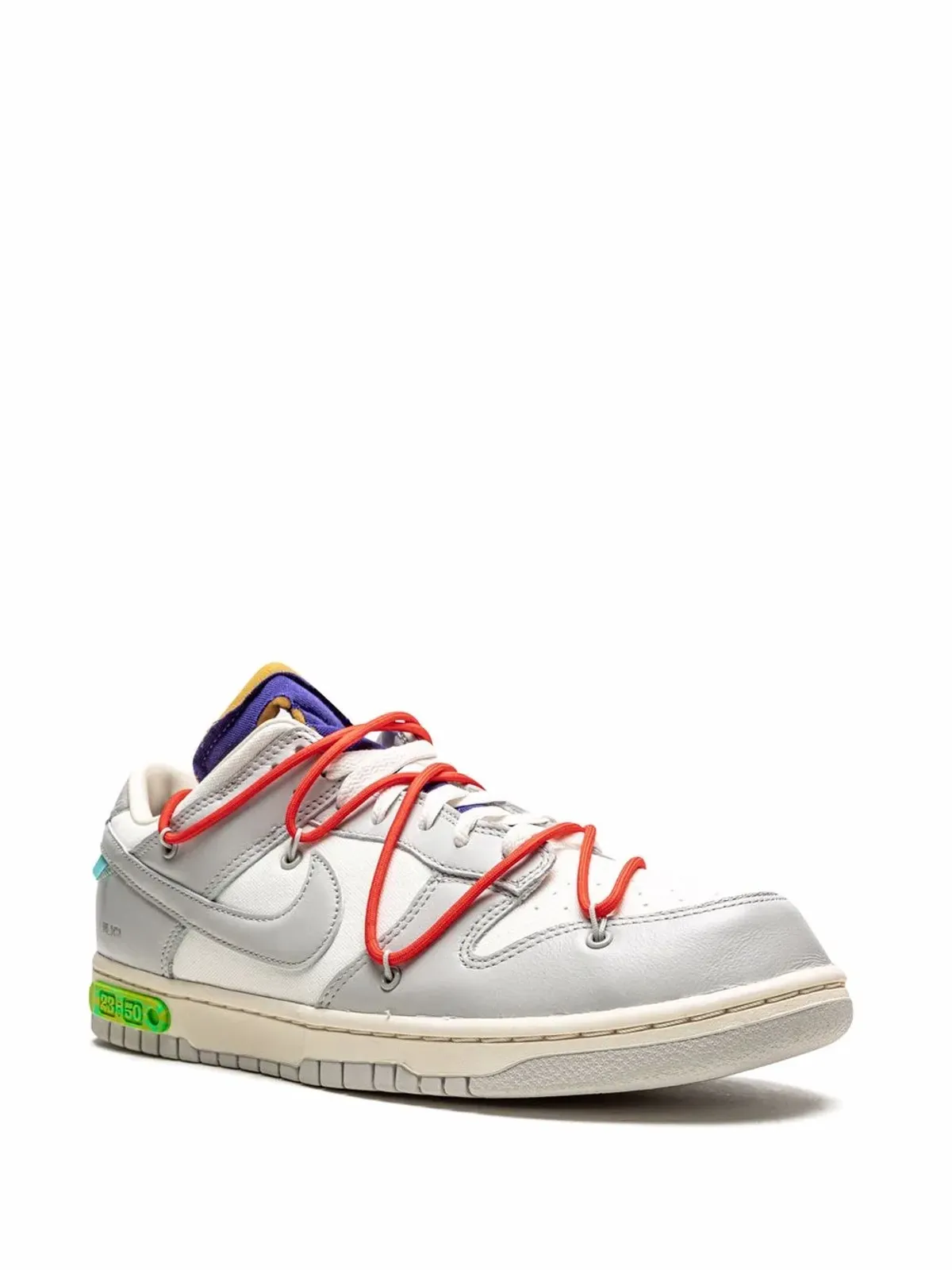 Nike X Off-White Dunk Low Lot 23 sneakers - Grey - 画像2