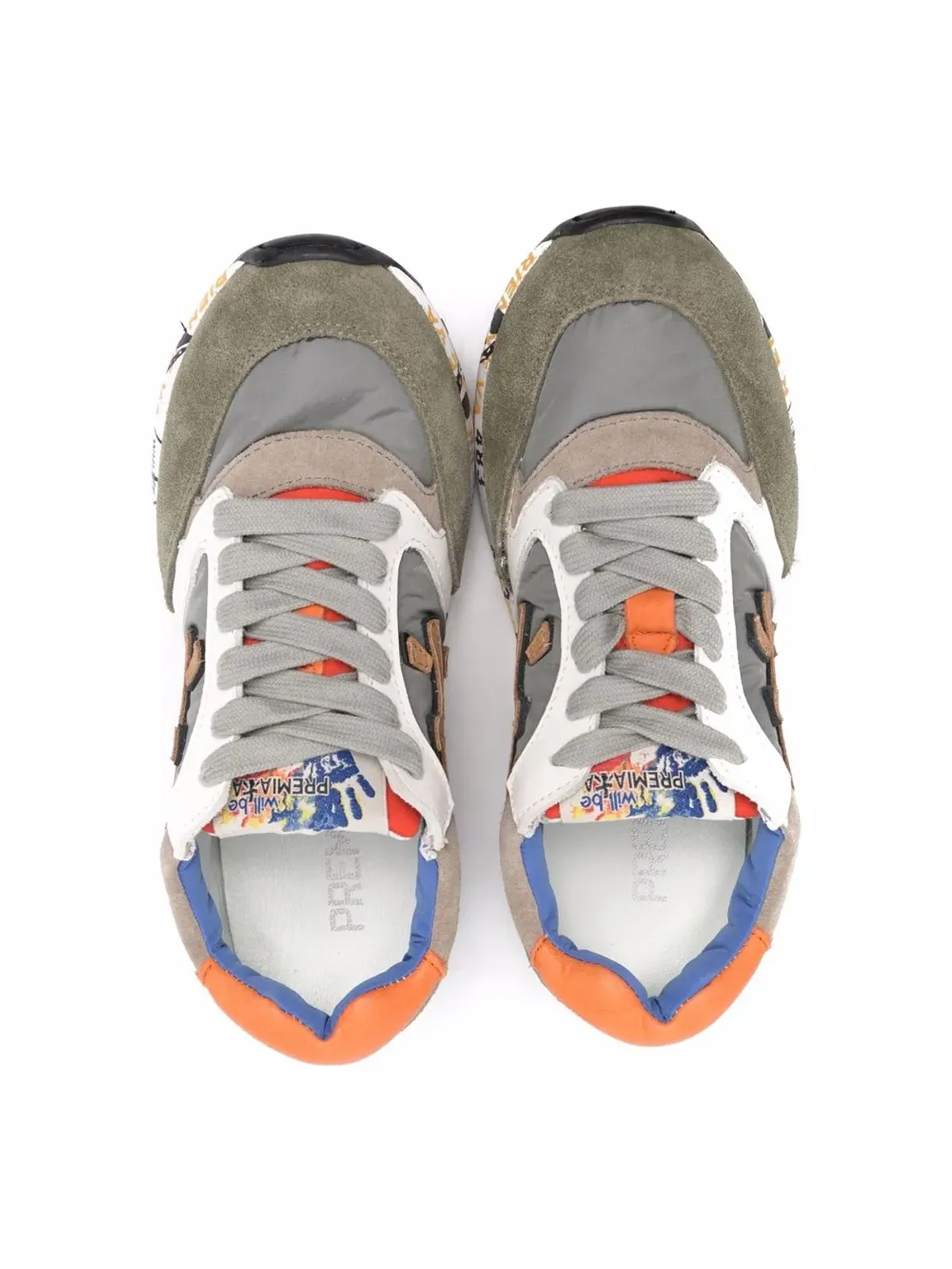 Premiata Kids ザック ロー・トップスニーカー - 画像3