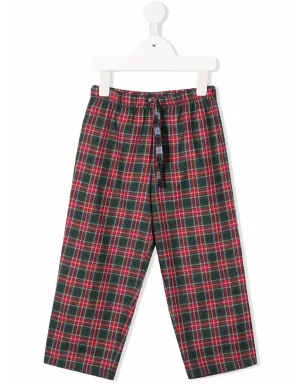 MC2 Saint Barth Kids タータンチェック柄パンツ - サムネイル1