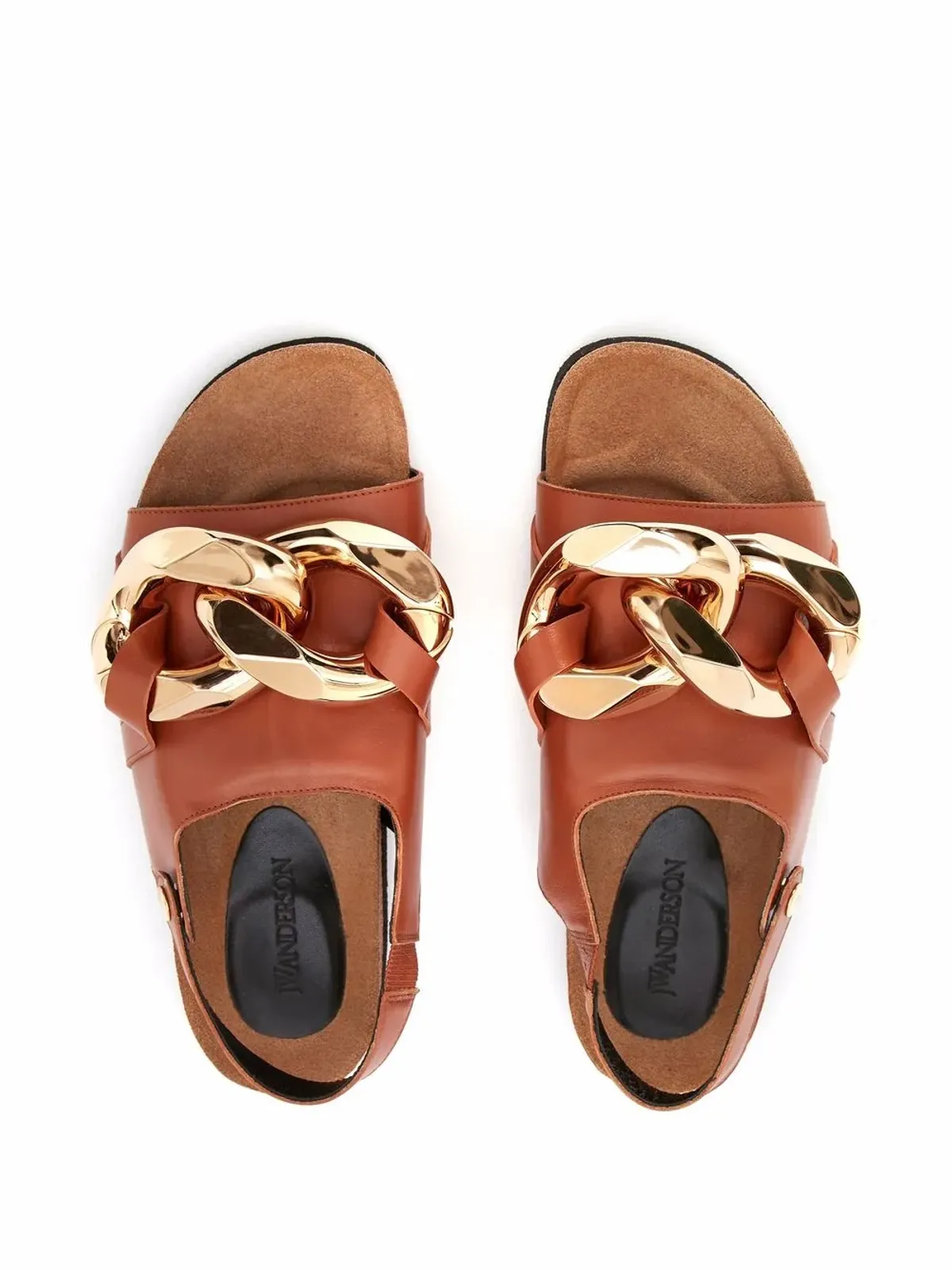JW Anderson チェーンフラットサンダル - 画像3