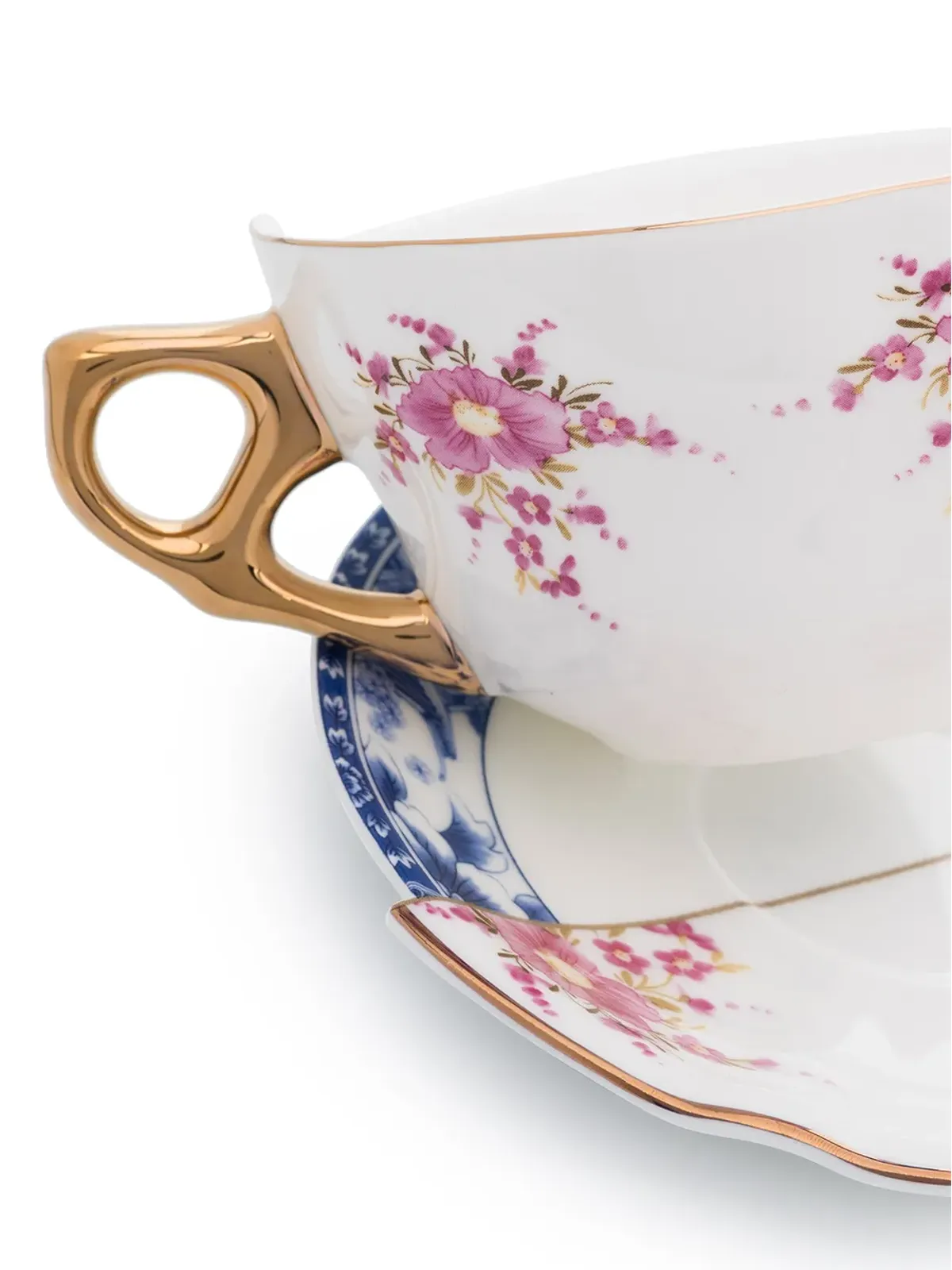 Seletti Zenobia hybrid teacup set - White - 画像2