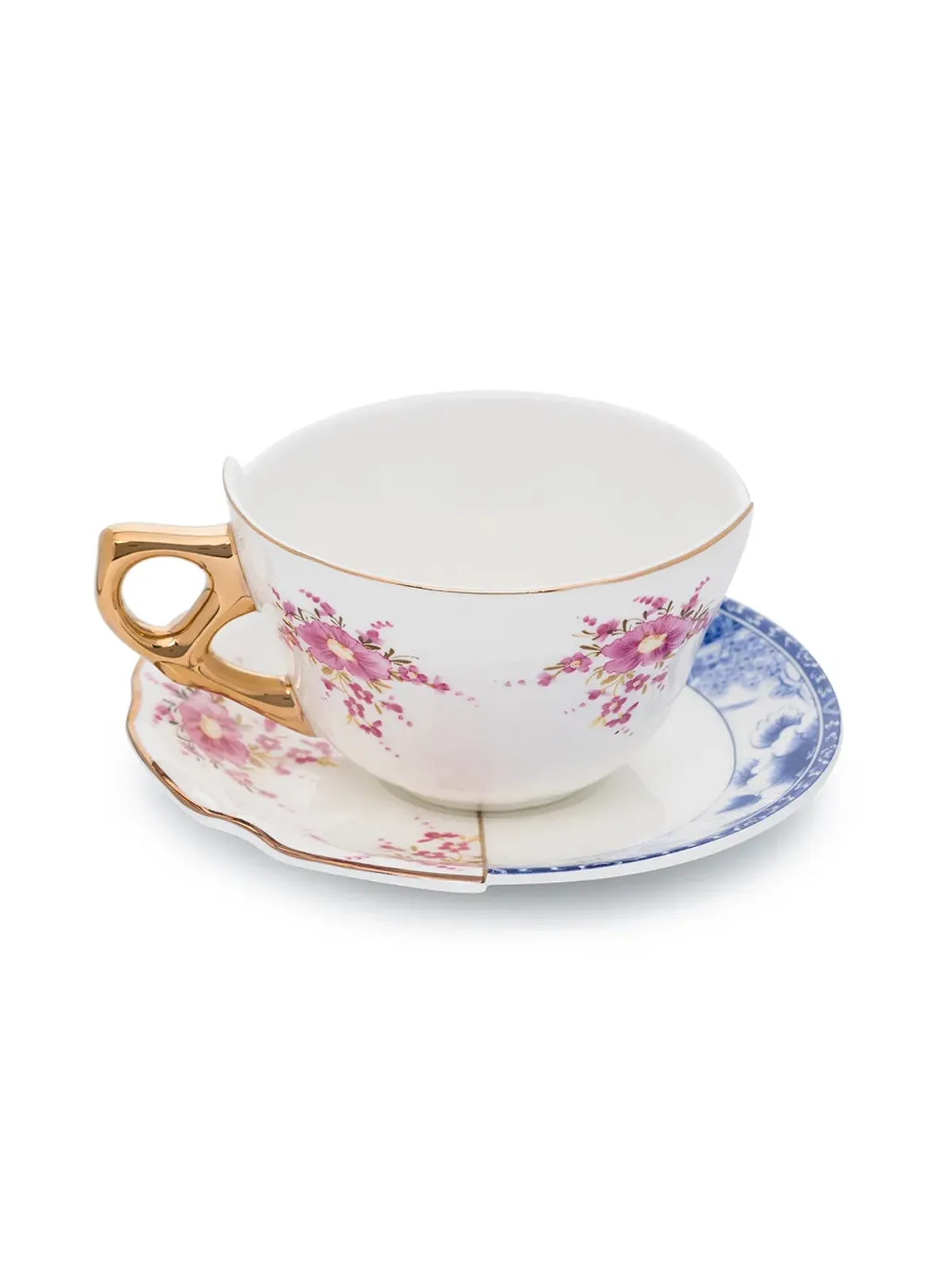 Seletti Zenobia hybrid teacup set - White - 画像3