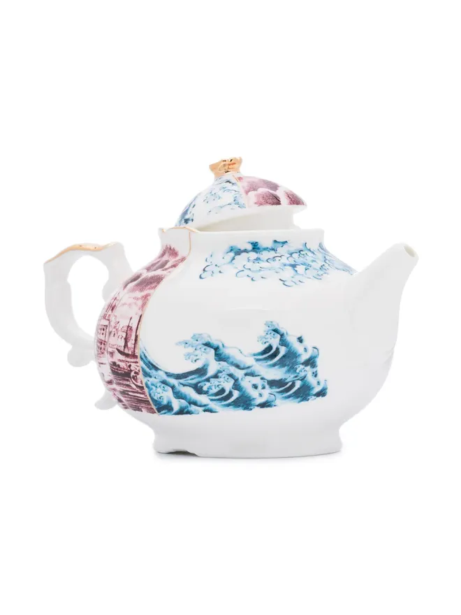 Seletti Seletti Smeraldina ハイブリッド ティーポット（ホワイト）の商品画像