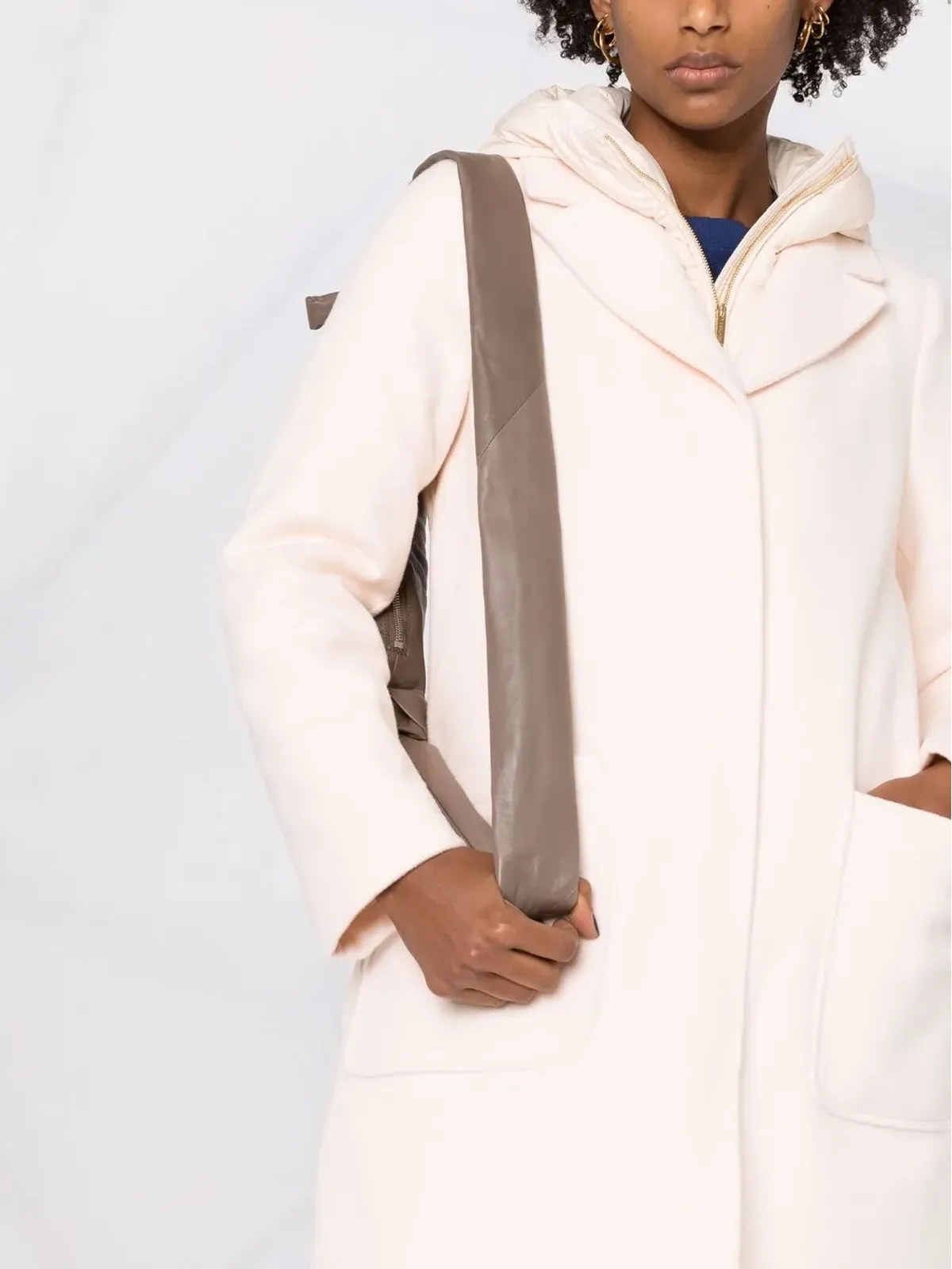 Woolrich パッド入りジップアップコート - 画像5