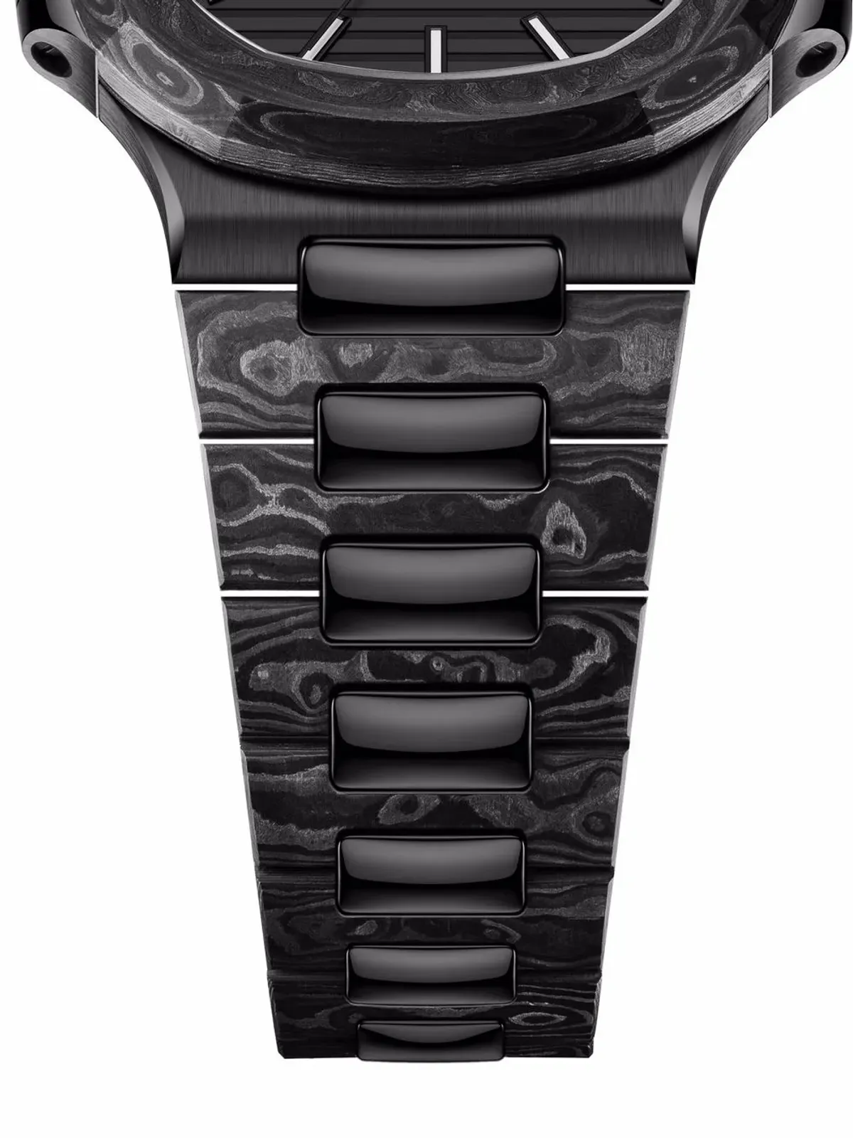 DiW (Designa Individual Watches) ビンテージ Nautilus The Black Grail ウォッチ - 画像5