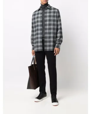 Xacus 格子チェック柄シャツ - サムネイル2