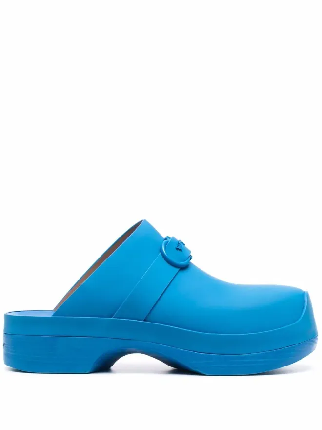 FERRAGAMO Ferragamo ガンチーニ ロゴ入りクロッグの商品画像