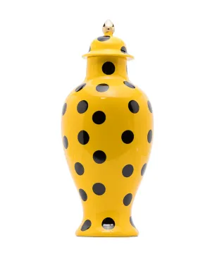 Seletti Toiletpaper ポルカドット セラミック花瓶 - イエロー - サムネイル3
